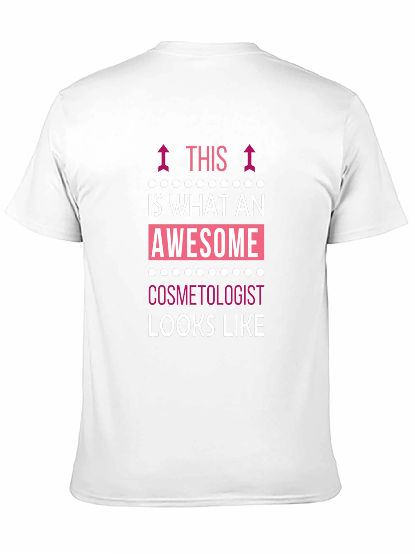 Awesome Cosmetologist T-Shirt - Black Cotton Tee