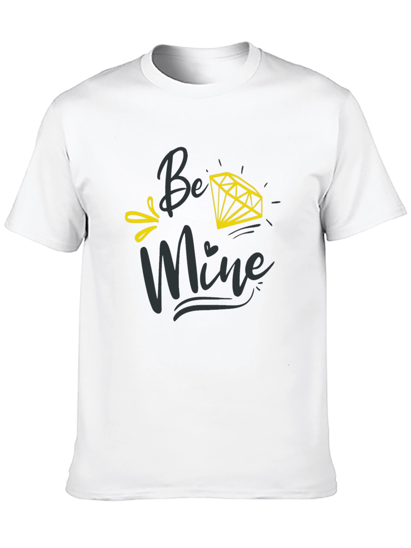 Be Mine Diamond Graphic Tee - Stylish & Trendy