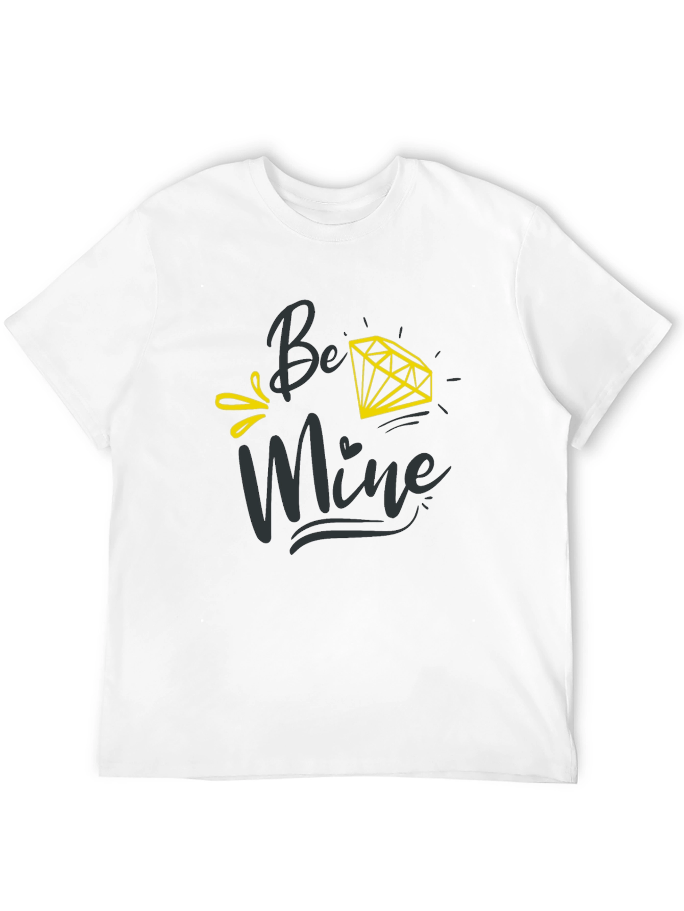Be Mine Diamond Graphic Tee - Stylish & Trendy