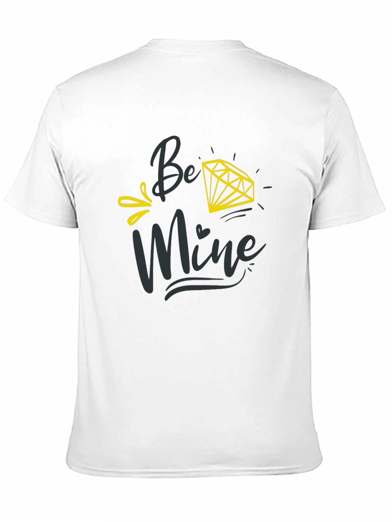 Be Mine Diamond Graphic Tee - Stylish & Trendy