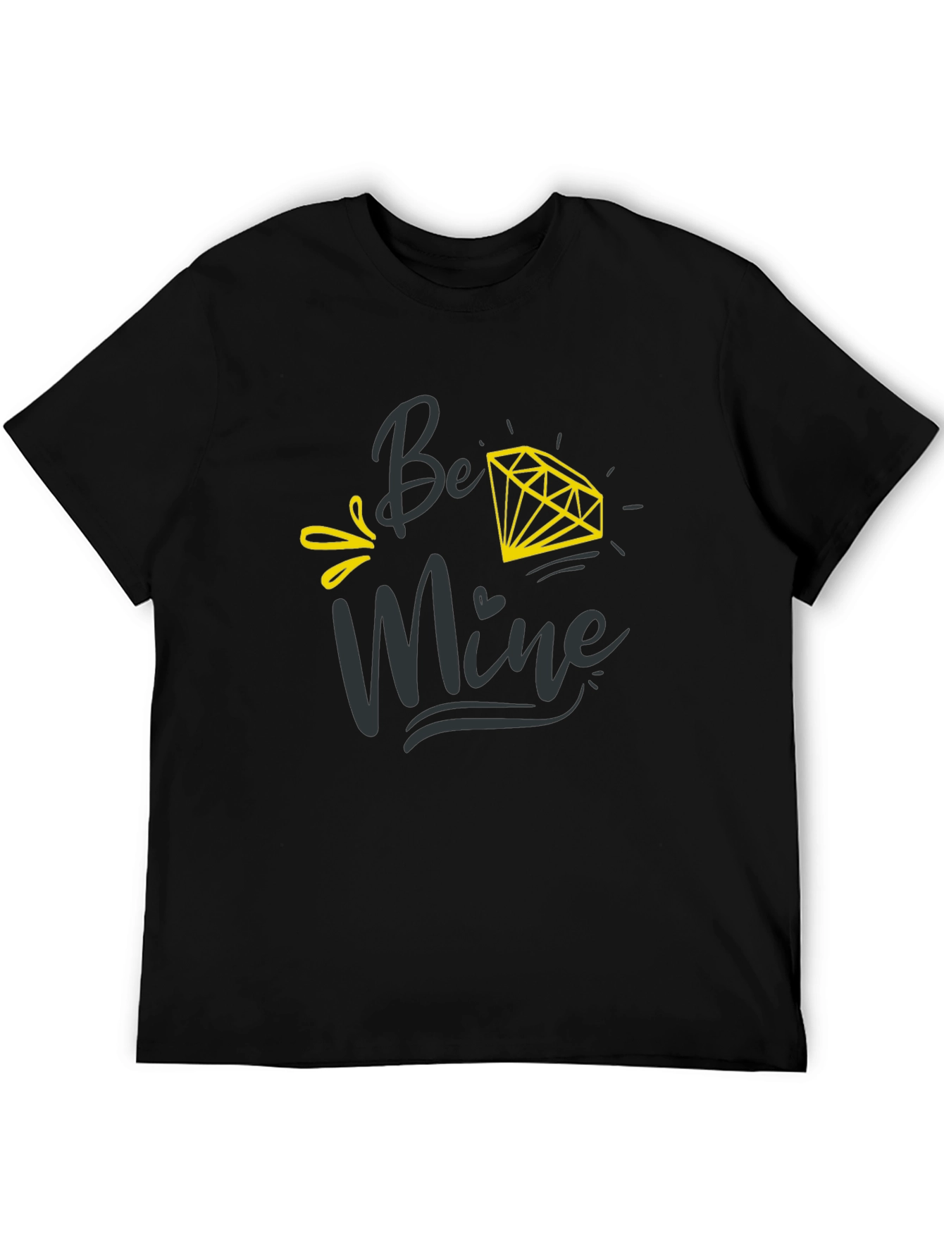 Be Mine Diamond Graphic Tee - Stylish & Trendy