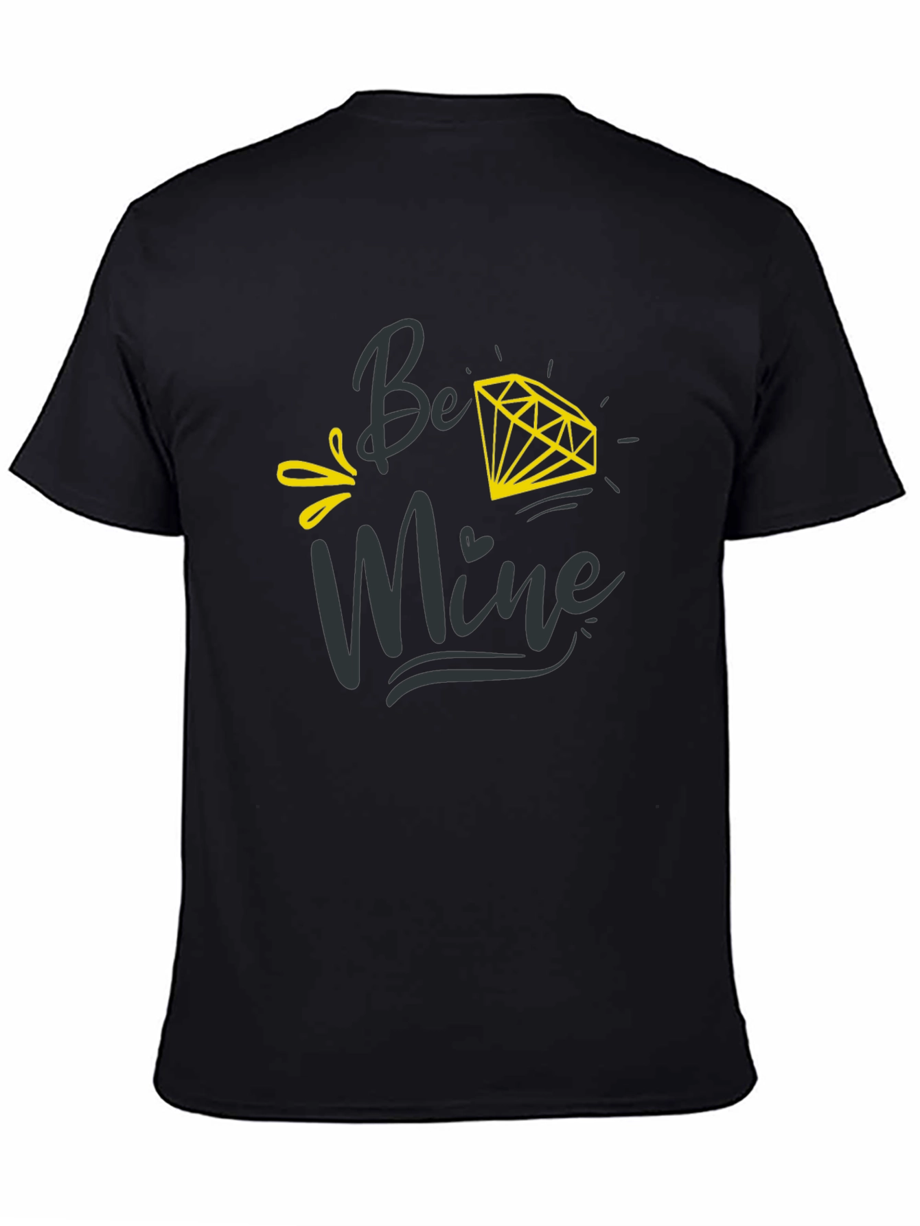 Be Mine Diamond Graphic Tee - Stylish & Trendy