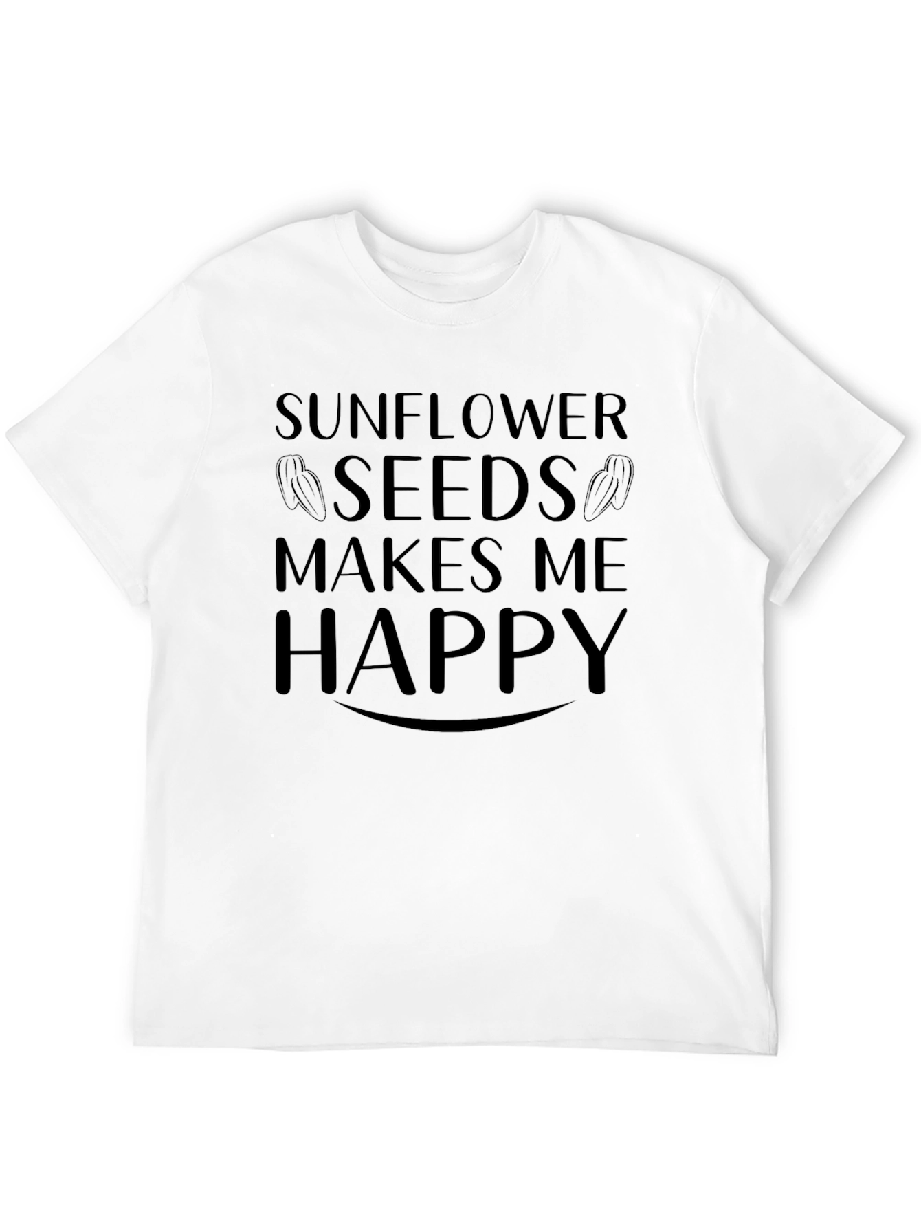 Sunflower Seeds Makes Me Happy T-Shirt