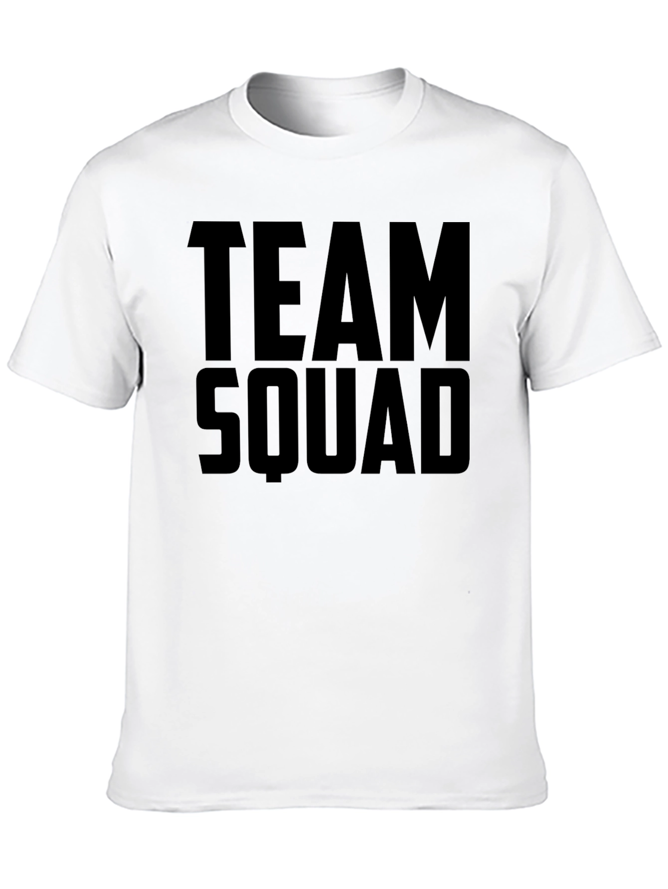 Team Squad Black Graphic T-Shirt