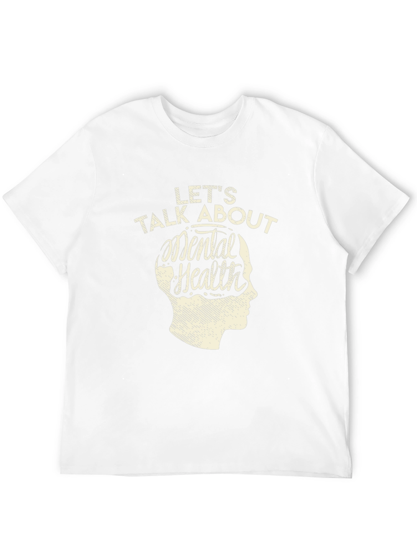 Lets Talk About Mental Health Graphic Tee