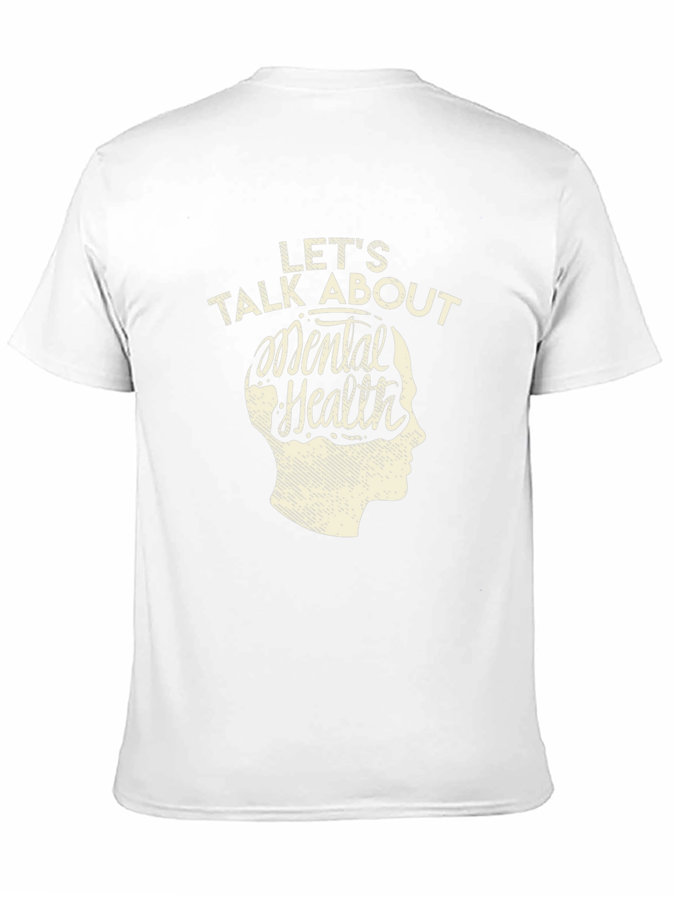 Lets Talk About Mental Health Graphic Tee