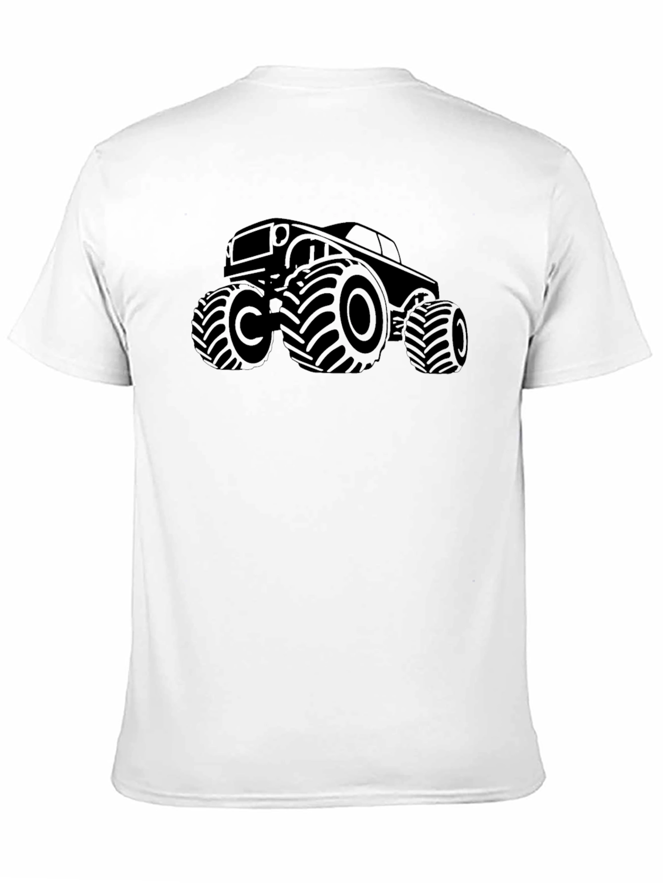 Black Monster Truck Graphic Tee