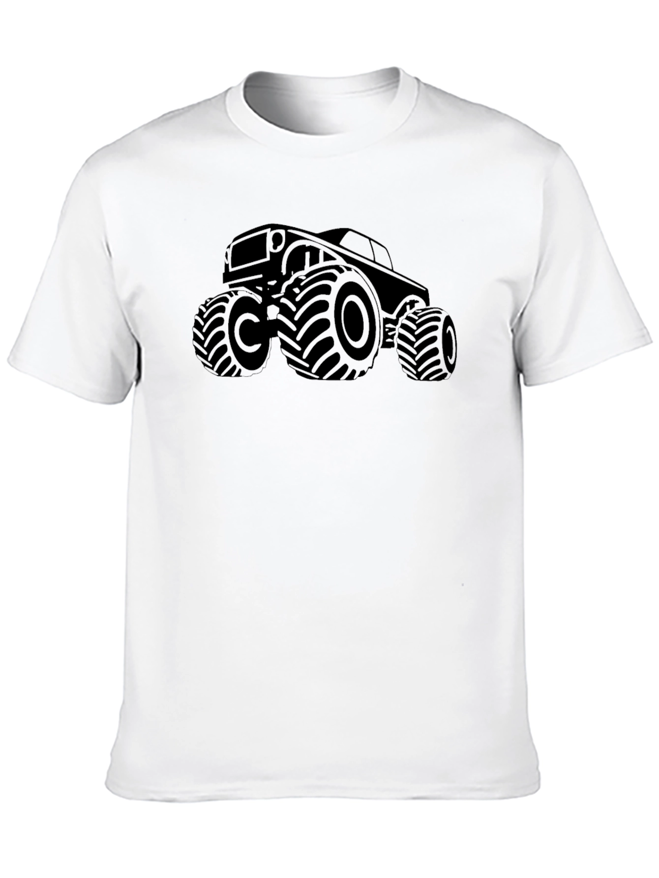 Black Monster Truck Graphic Tee