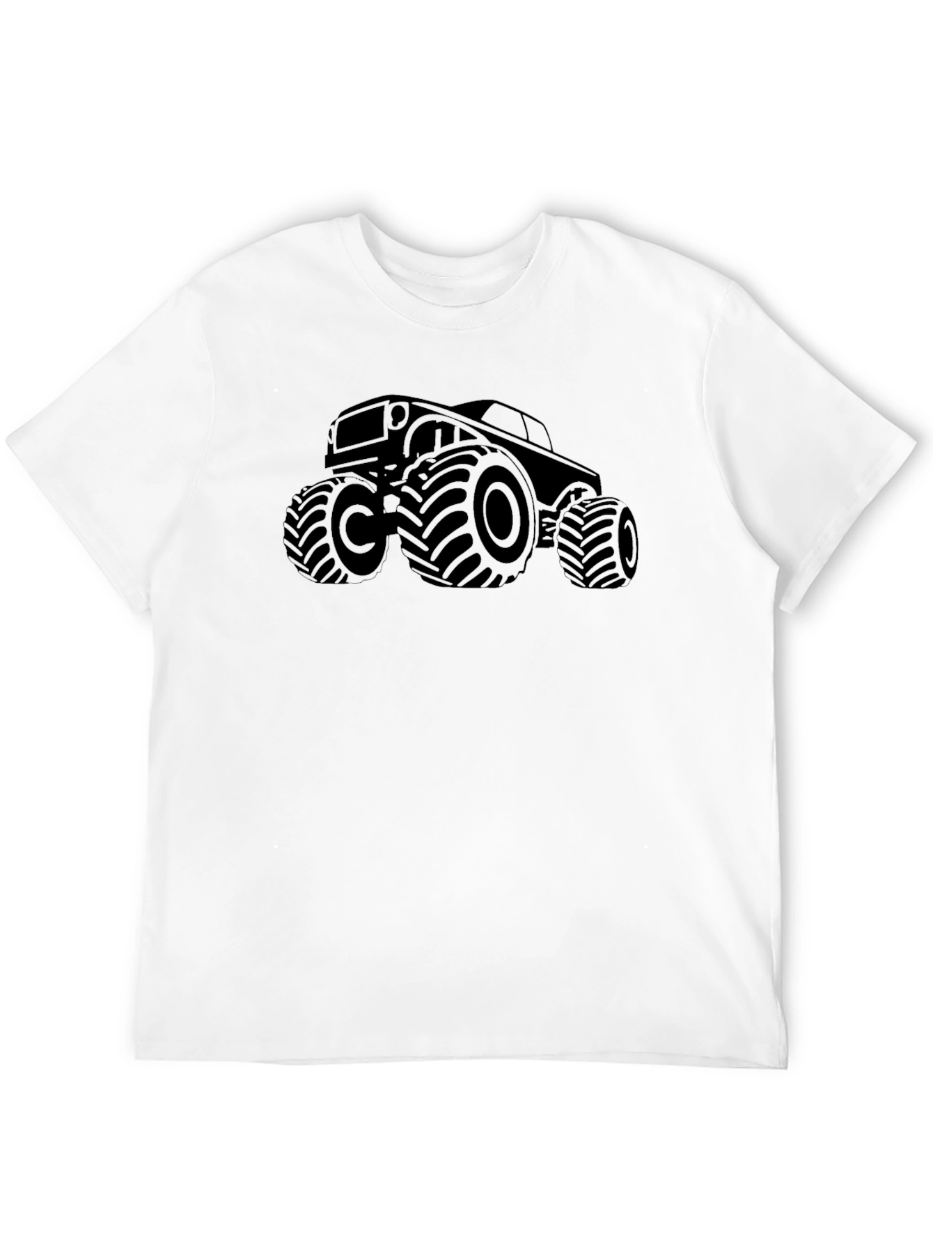 Black Monster Truck Graphic Tee