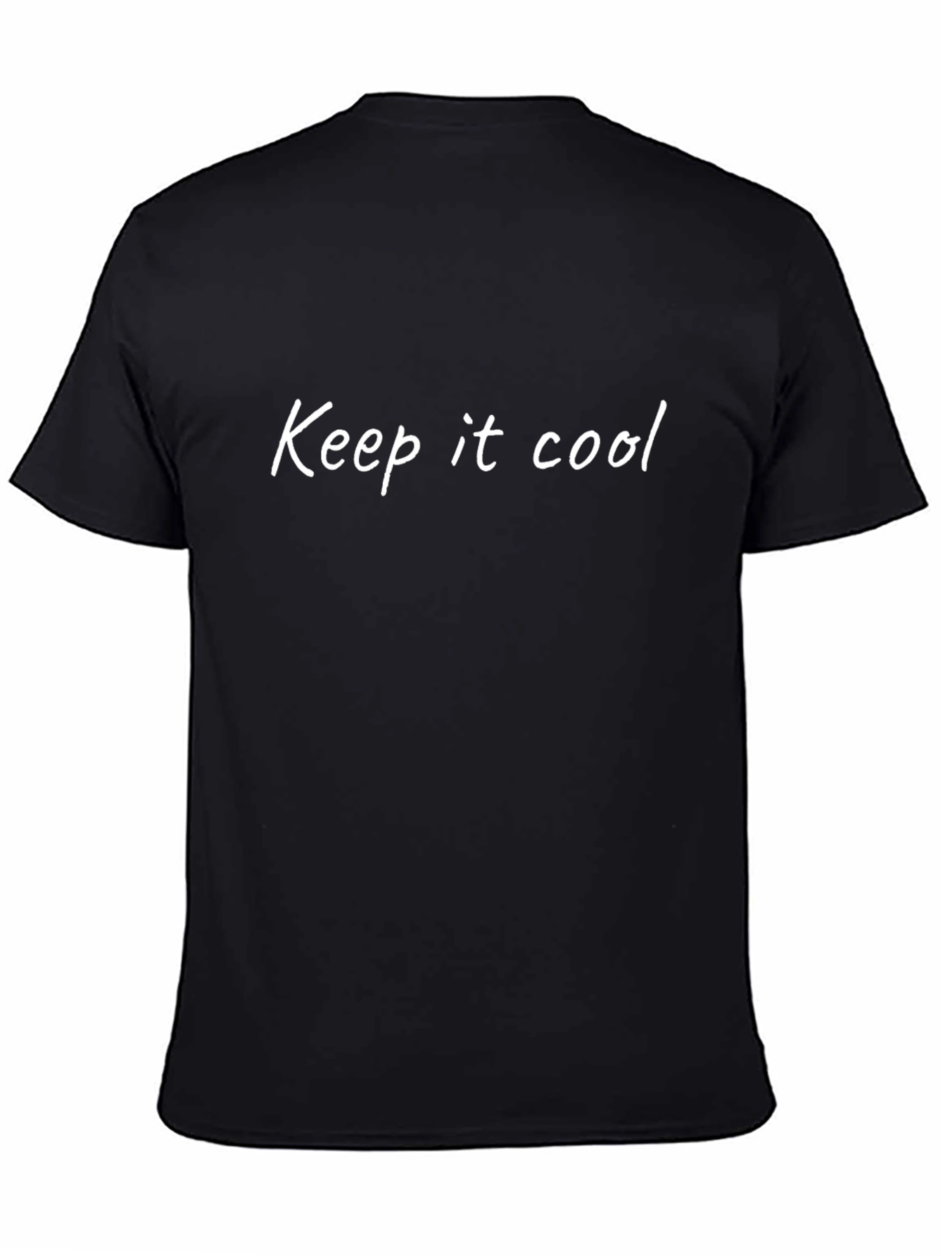 Keep it Cool Black T-Shirt - Stylish & Comfy