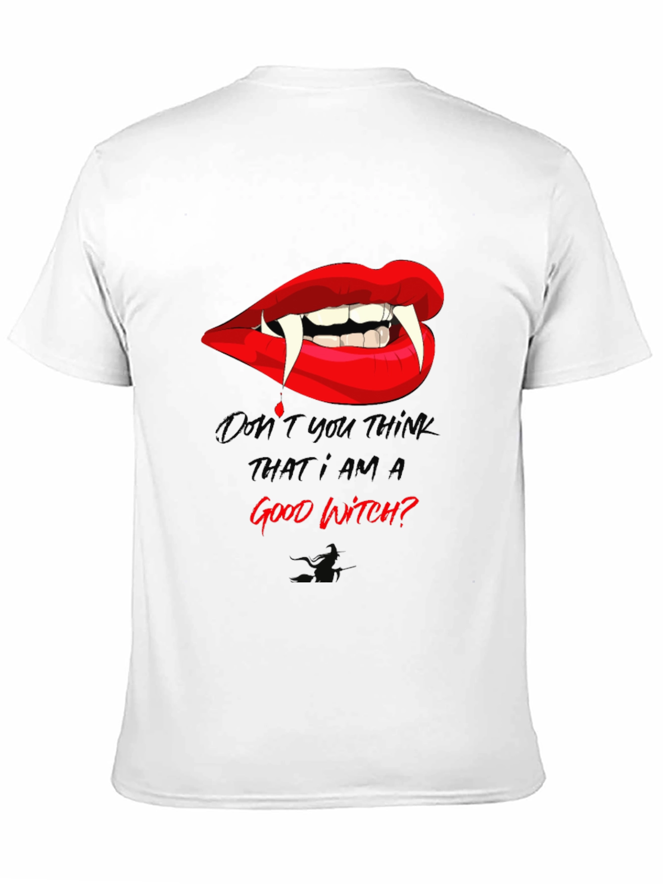 Vampire Lips Good Witch? Graphic T-Shirt