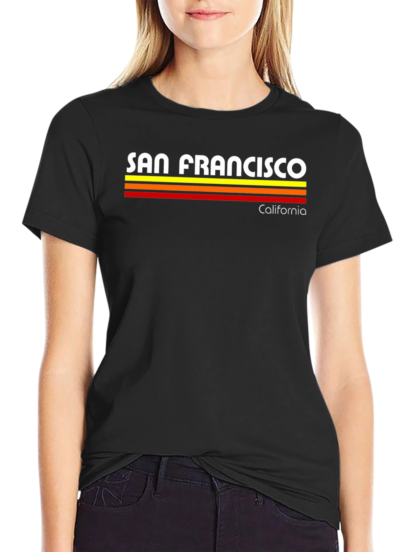 San Francisco California Retro Style T-Shirt