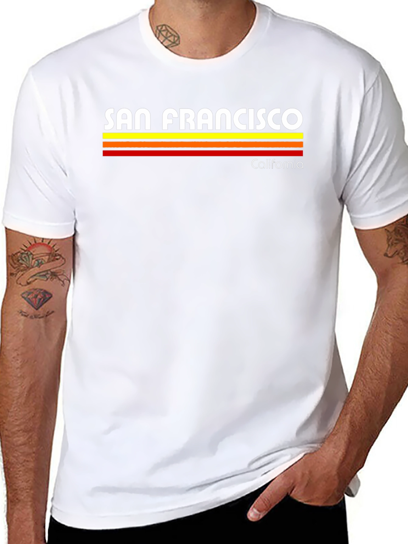 San Francisco California Retro Style T-Shirt
