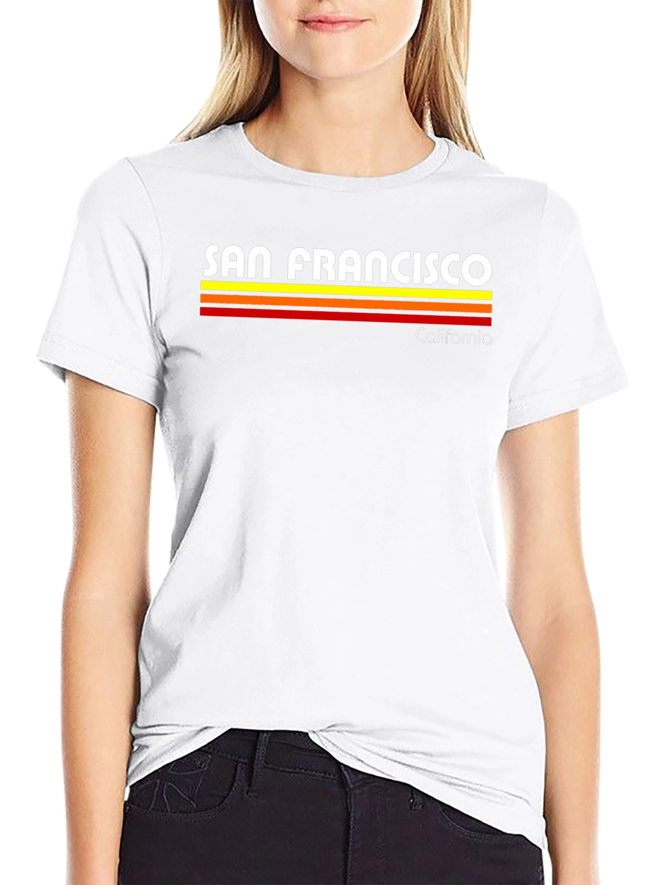 San Francisco California Retro Style T-Shirt