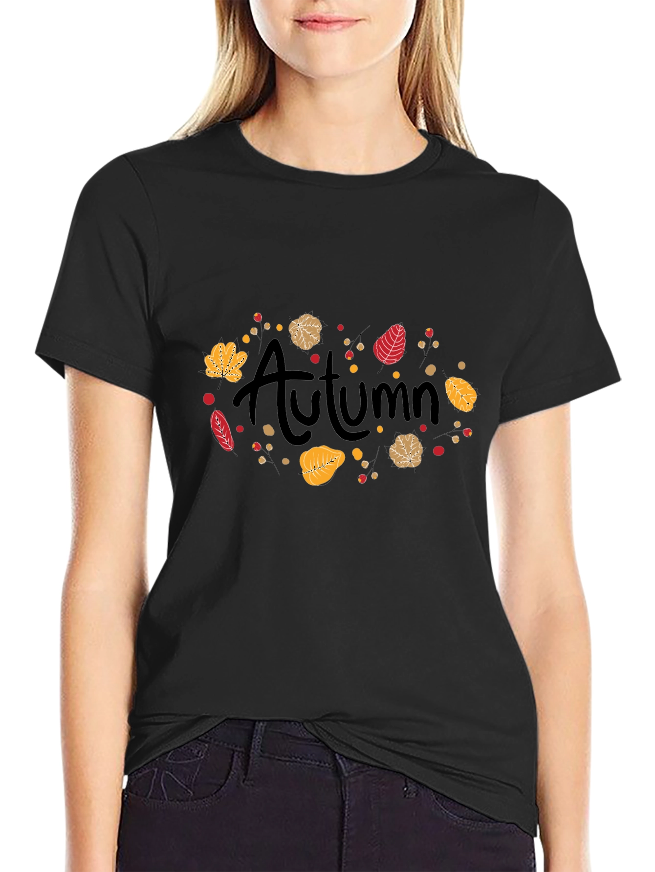 Autumn Graphic Print T-Shirt
