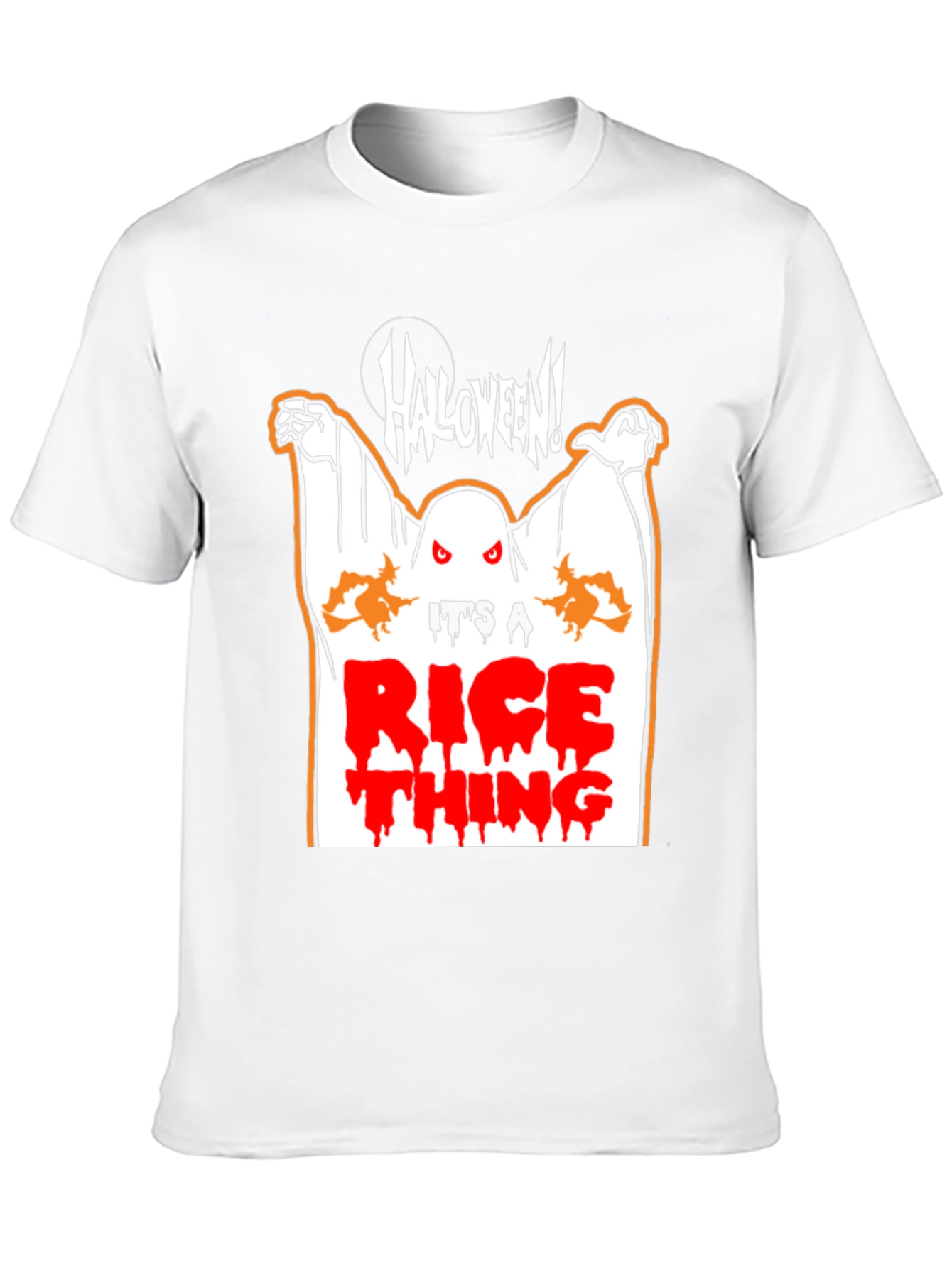 Halloween Ghost Its A Rice Thing T-Shirt