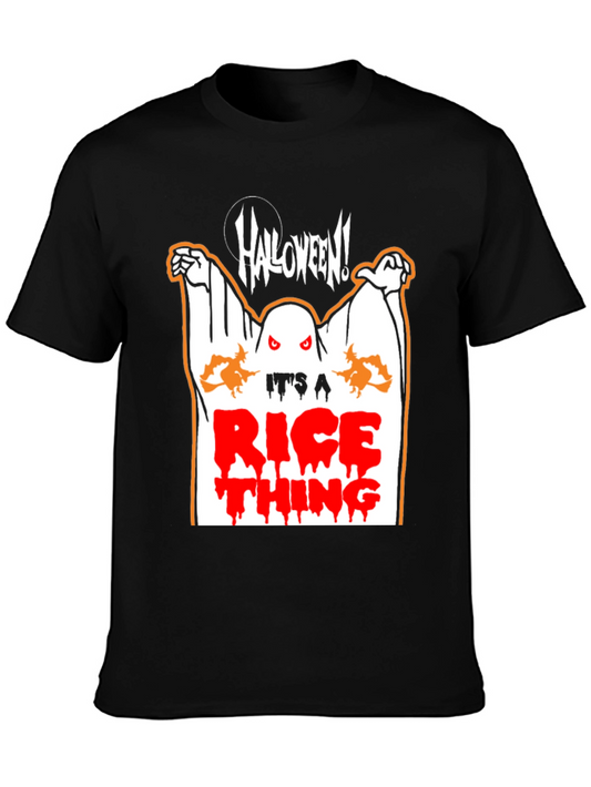 Halloween Ghost Its A Rice Thing T-Shirt