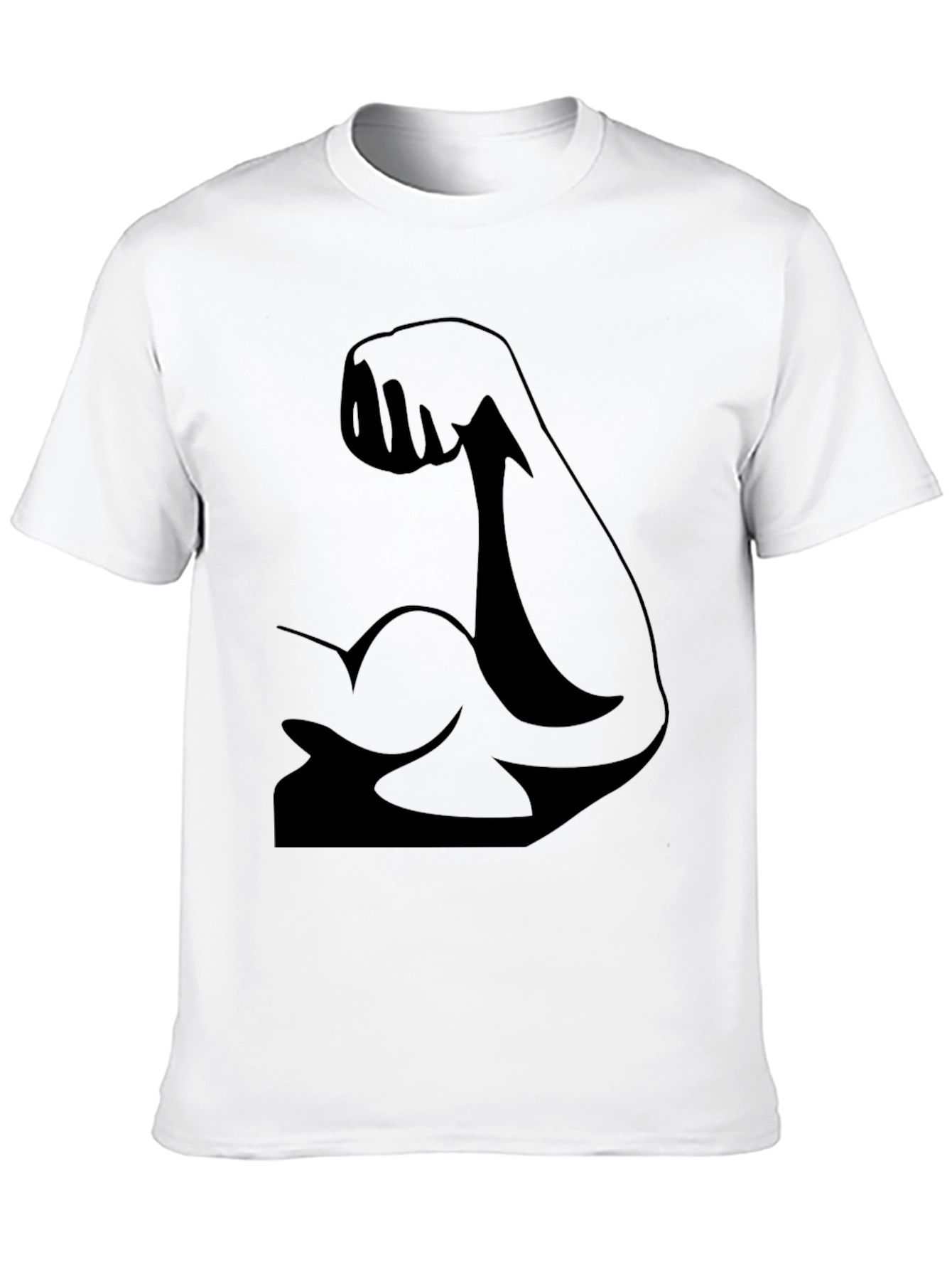 Muscle Flex Black T-Shirt