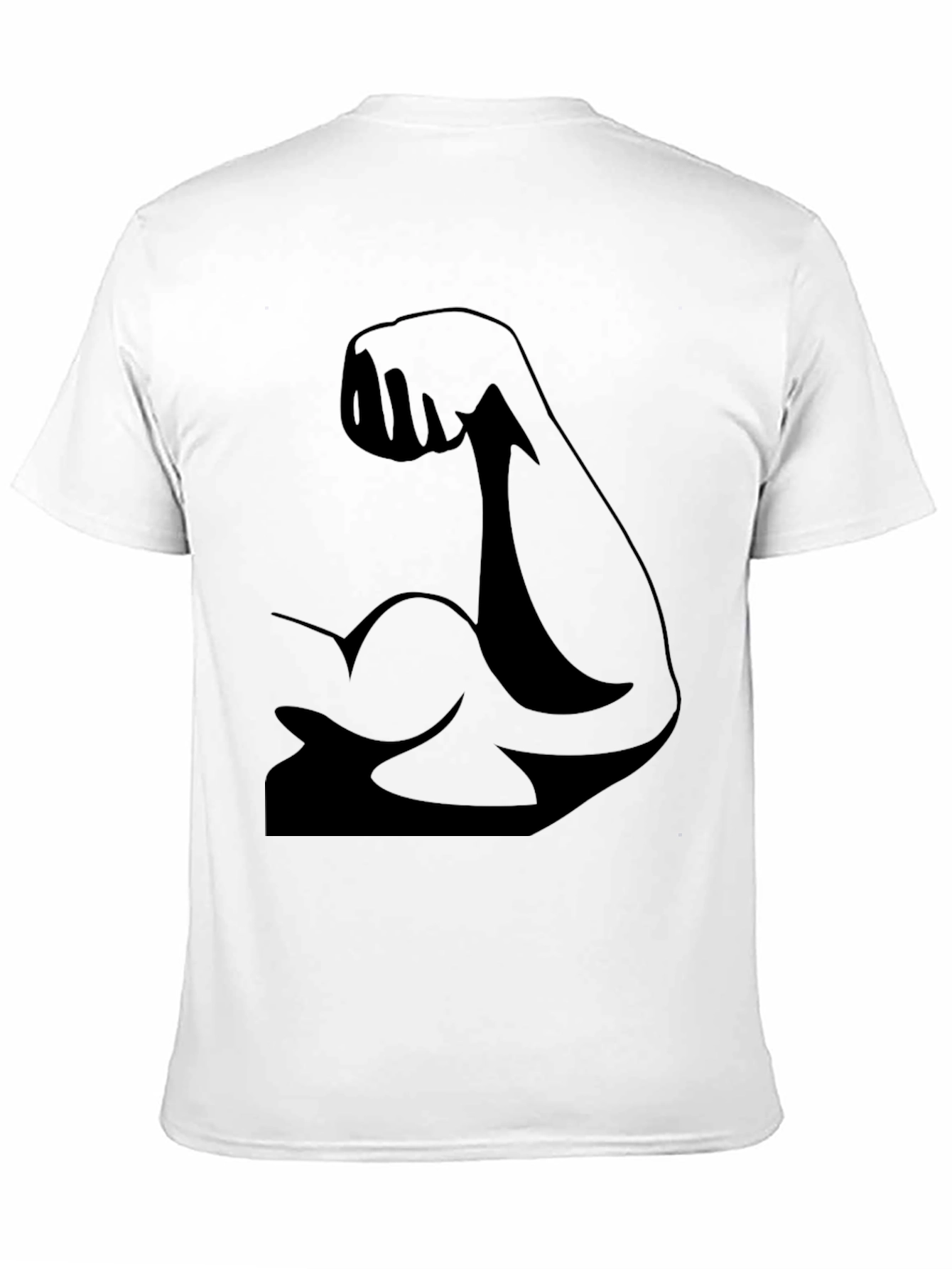 Muscle Flex Black T-Shirt