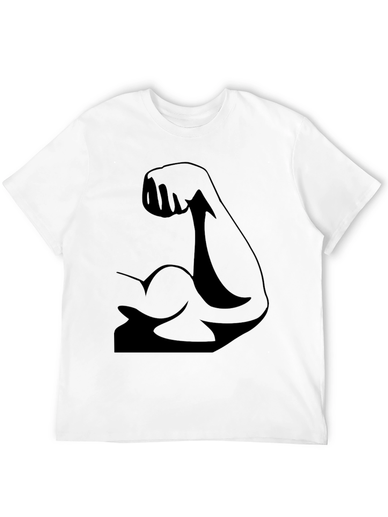 Muscle Flex Black T-Shirt
