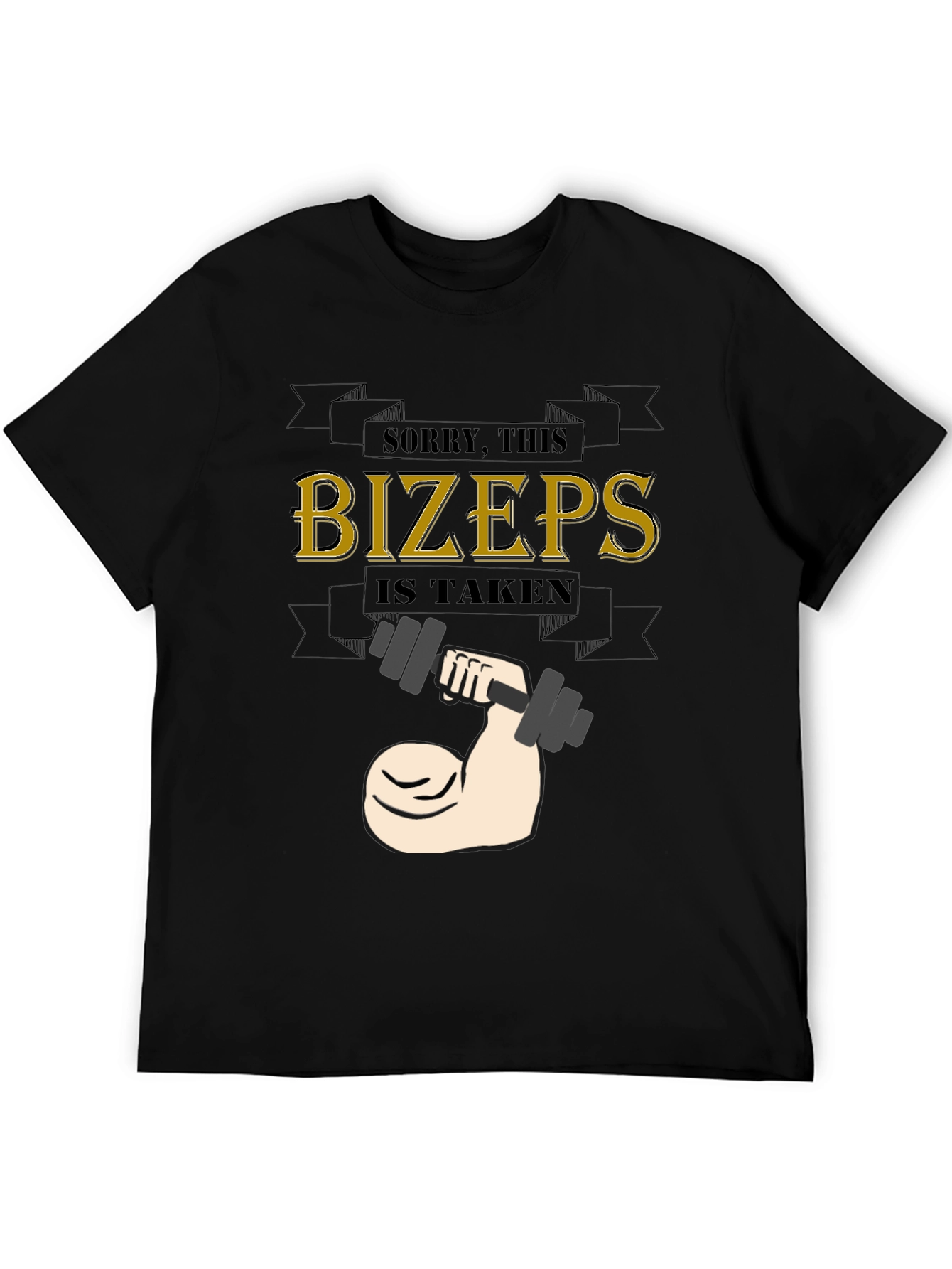 Biceps Taken Weightlifting Graphic Tee