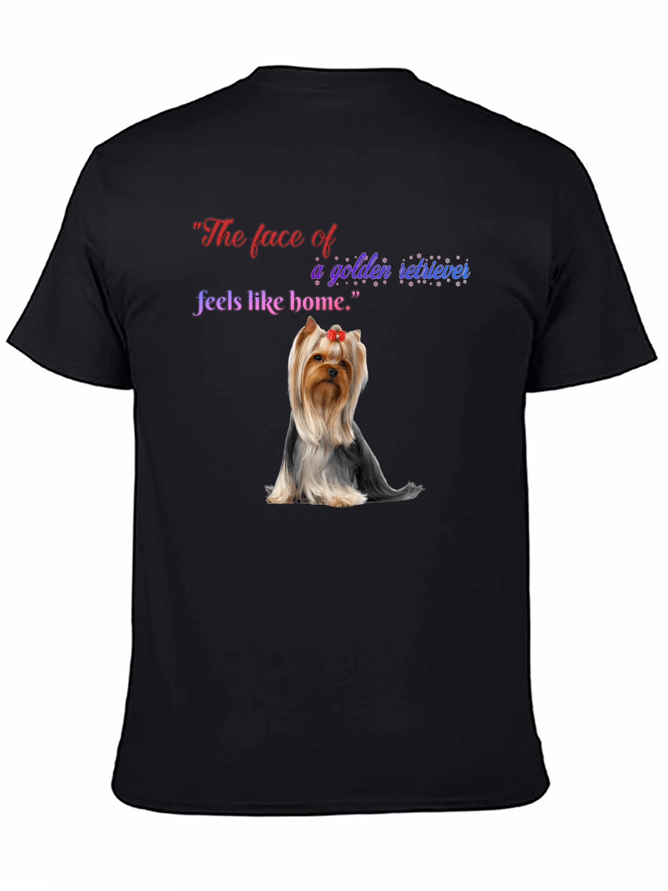 Dog Lover T-Shirt: Face Feels Like Home