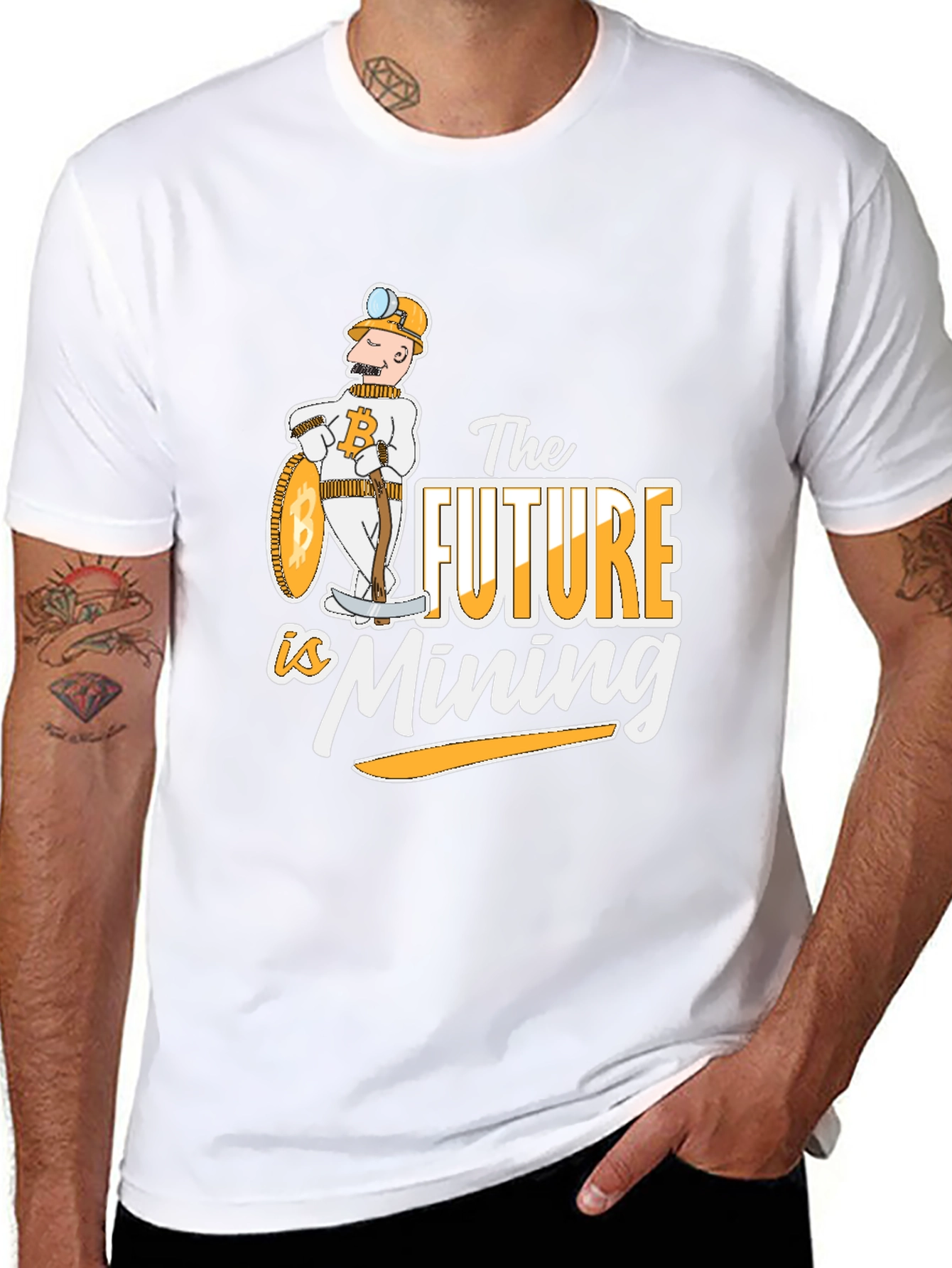 Bitcoin Mining T-Shirt - Crypto Future Tee