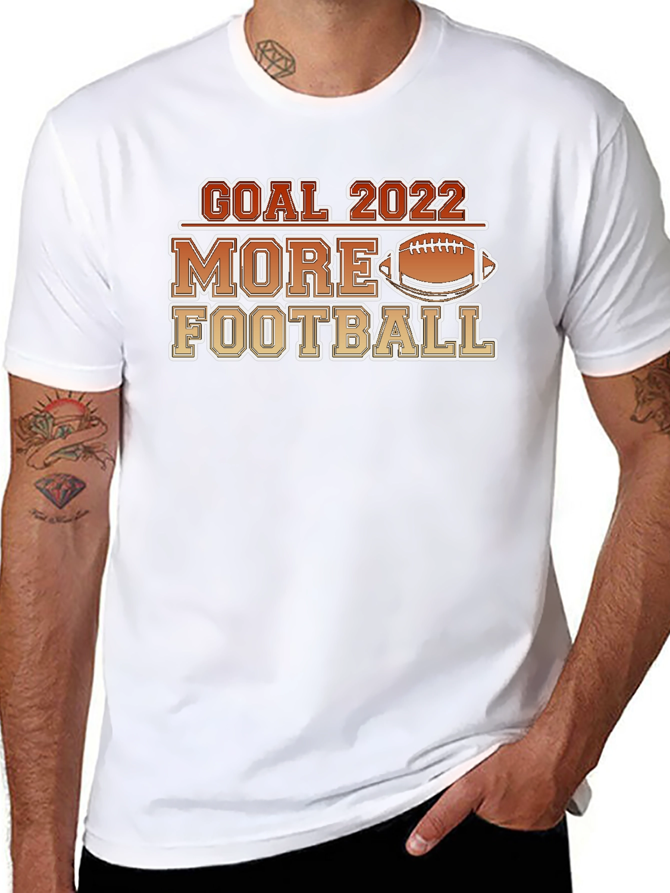 Goal 2022 More Football T-Shirt