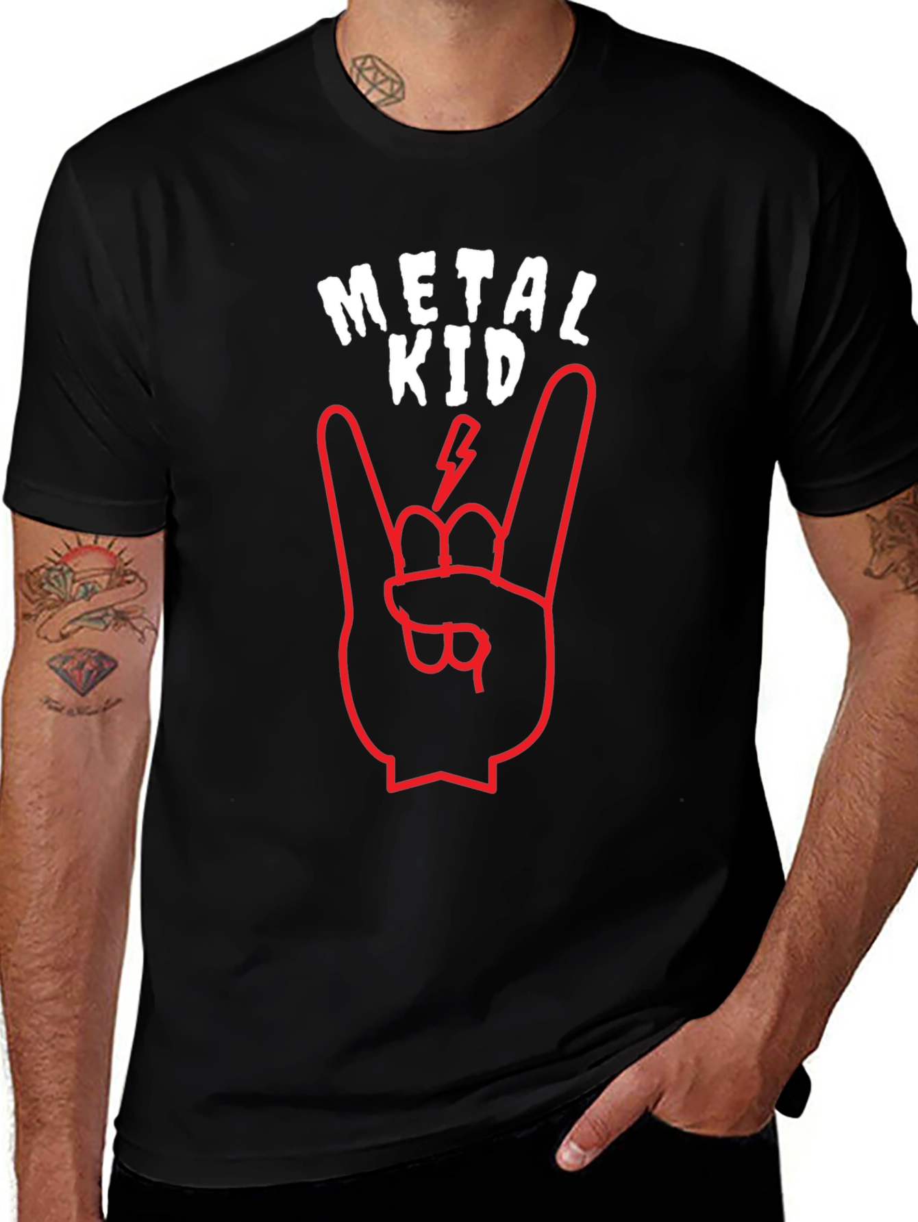 Metal Kid T-Shirt - Rock On Heavy Metal Tee