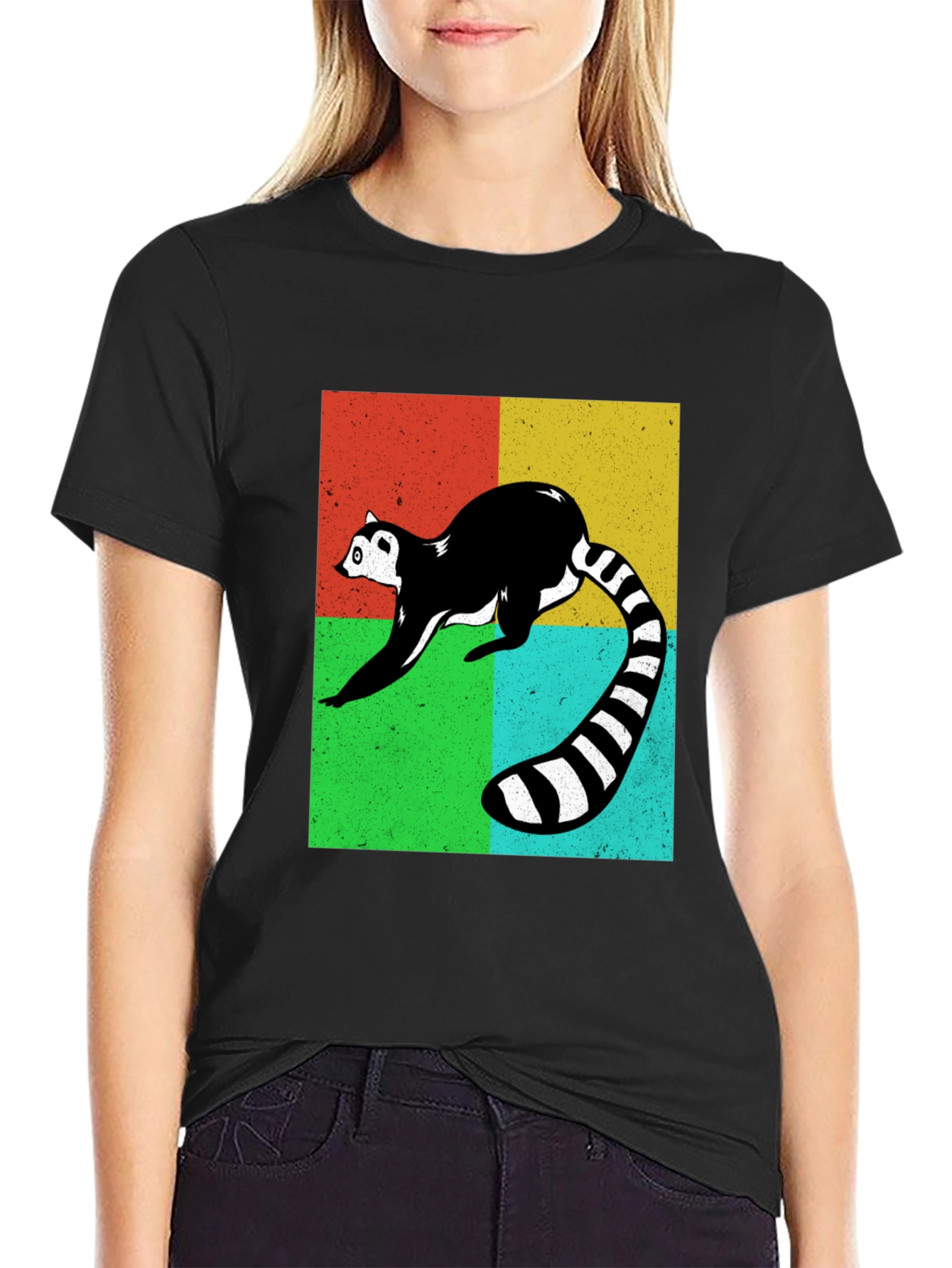 Retro Lemur Graphic Tee