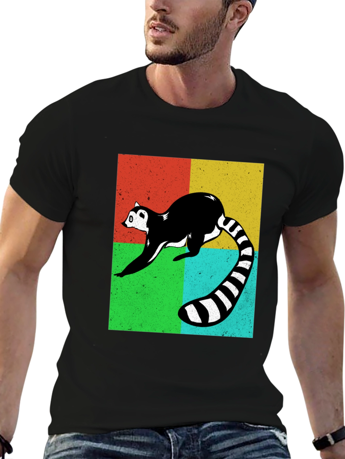 Retro Lemur Graphic Tee