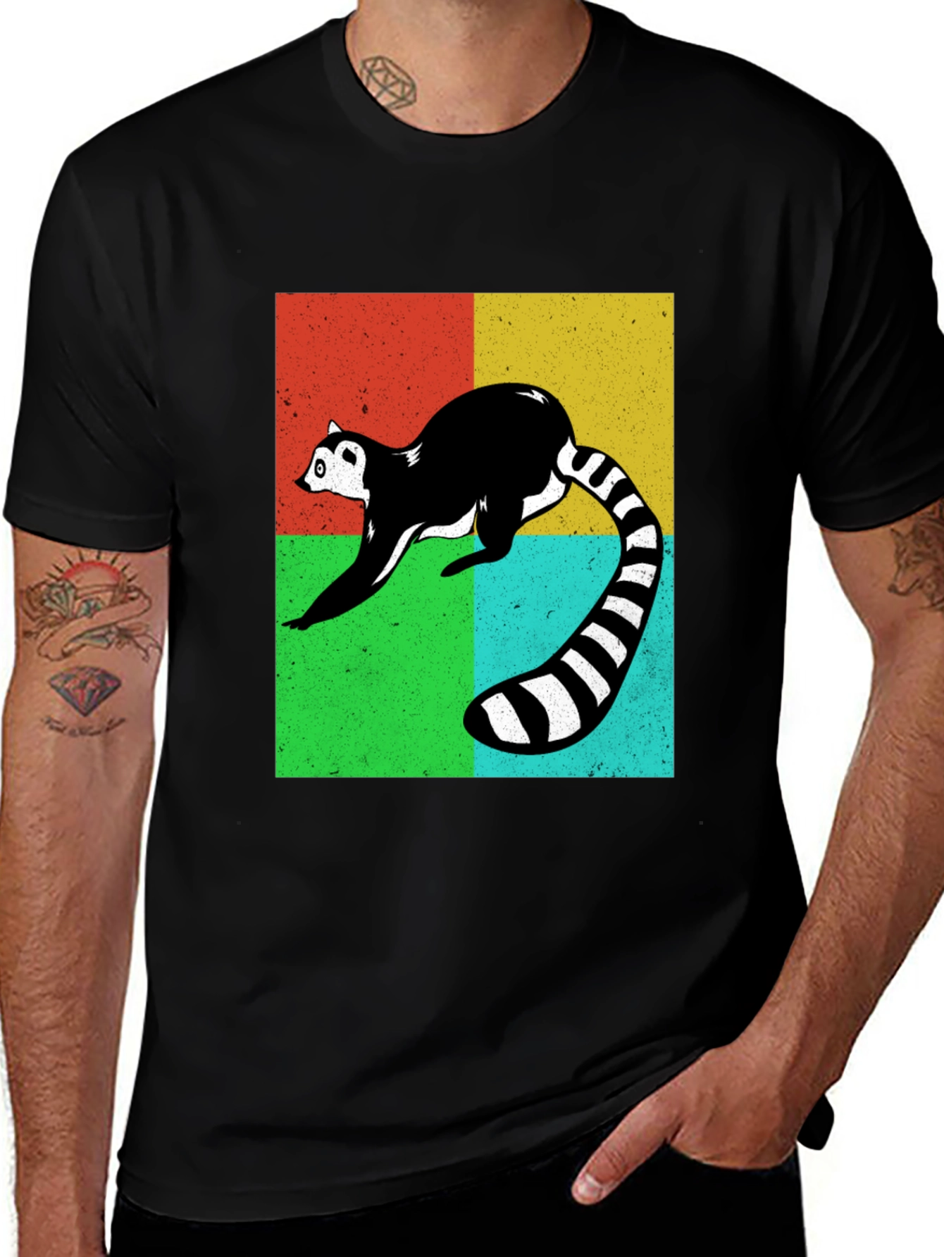 Retro Lemur Graphic Tee