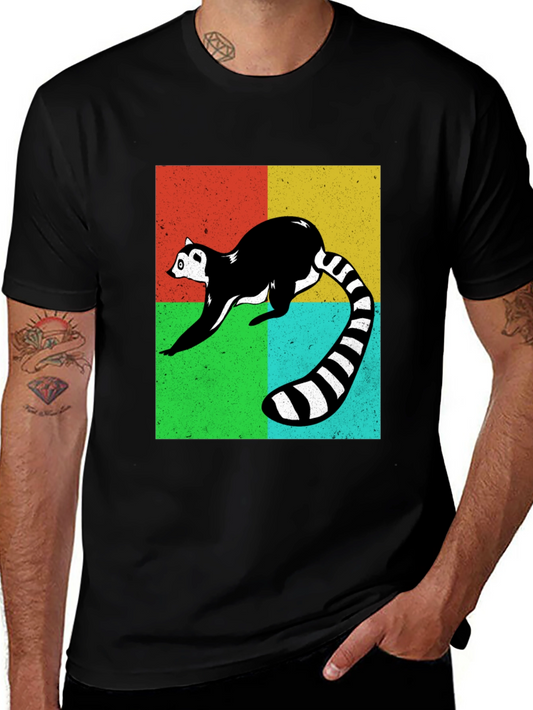 Retro Lemur Graphic Tee