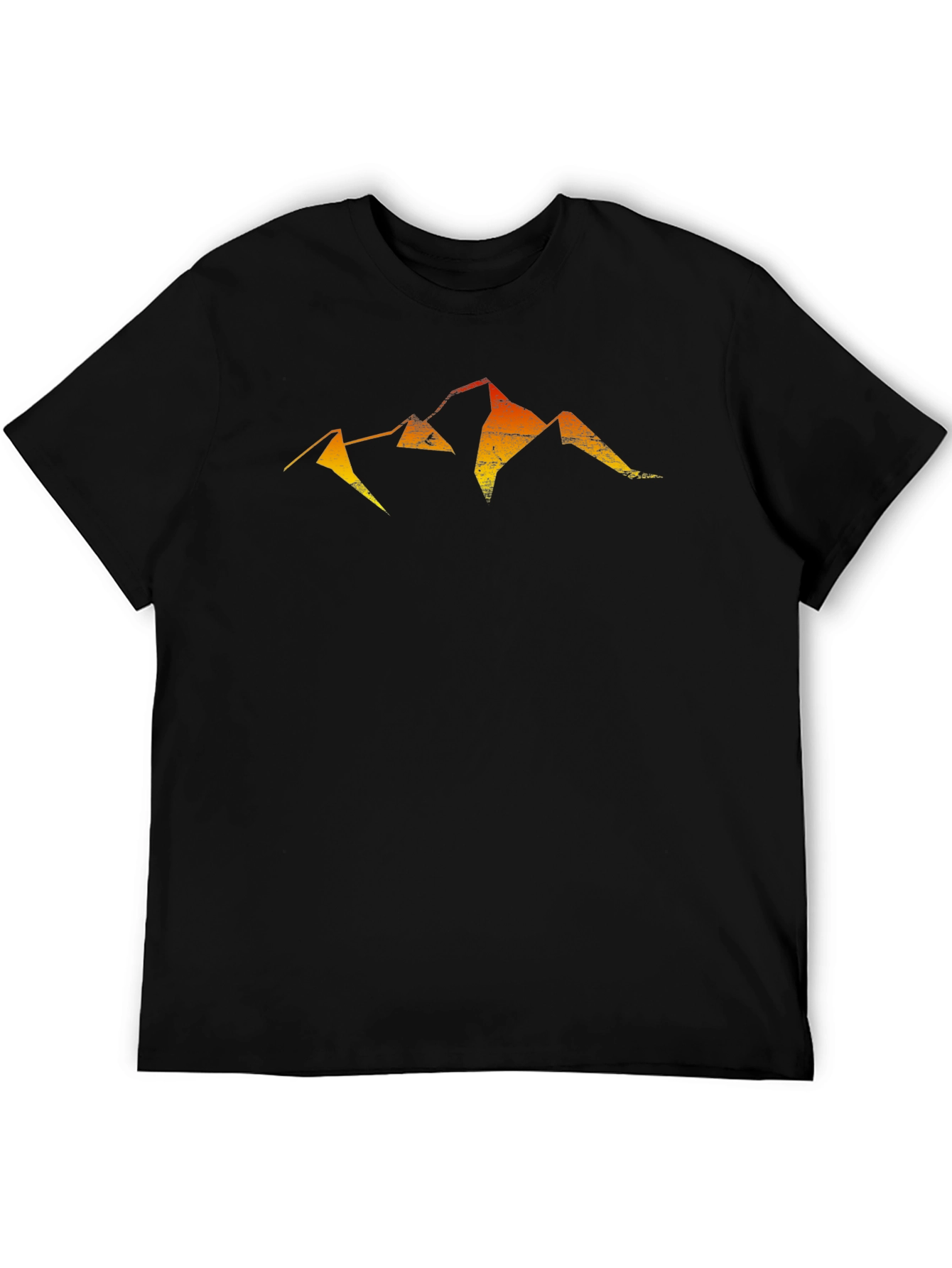 Black Mountain Graphic Tee - Distressed Print