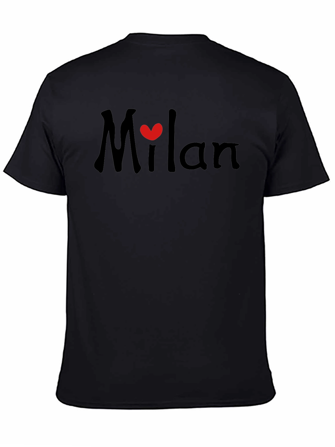 Milan Heart Tee - Stylish Graphic T-Shirt