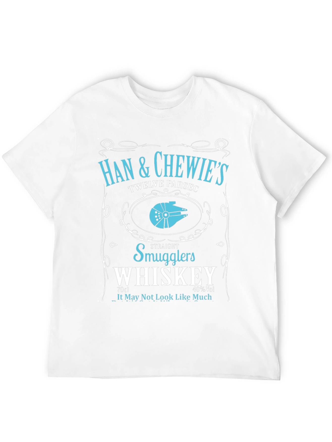 Han & Chewies Whiskey Label T-Shirt