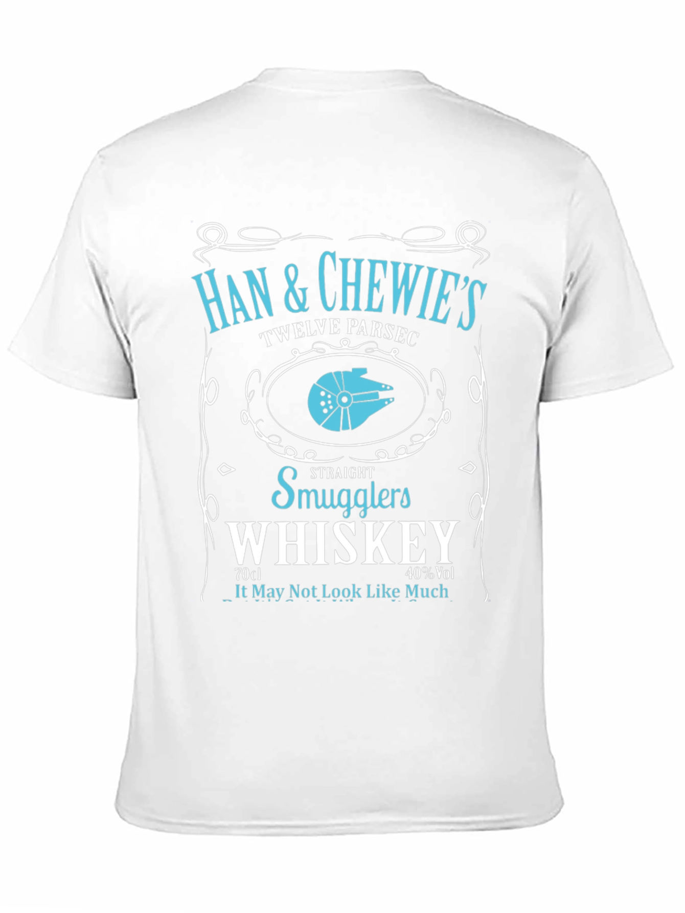 Han & Chewies Whiskey Label T-Shirt