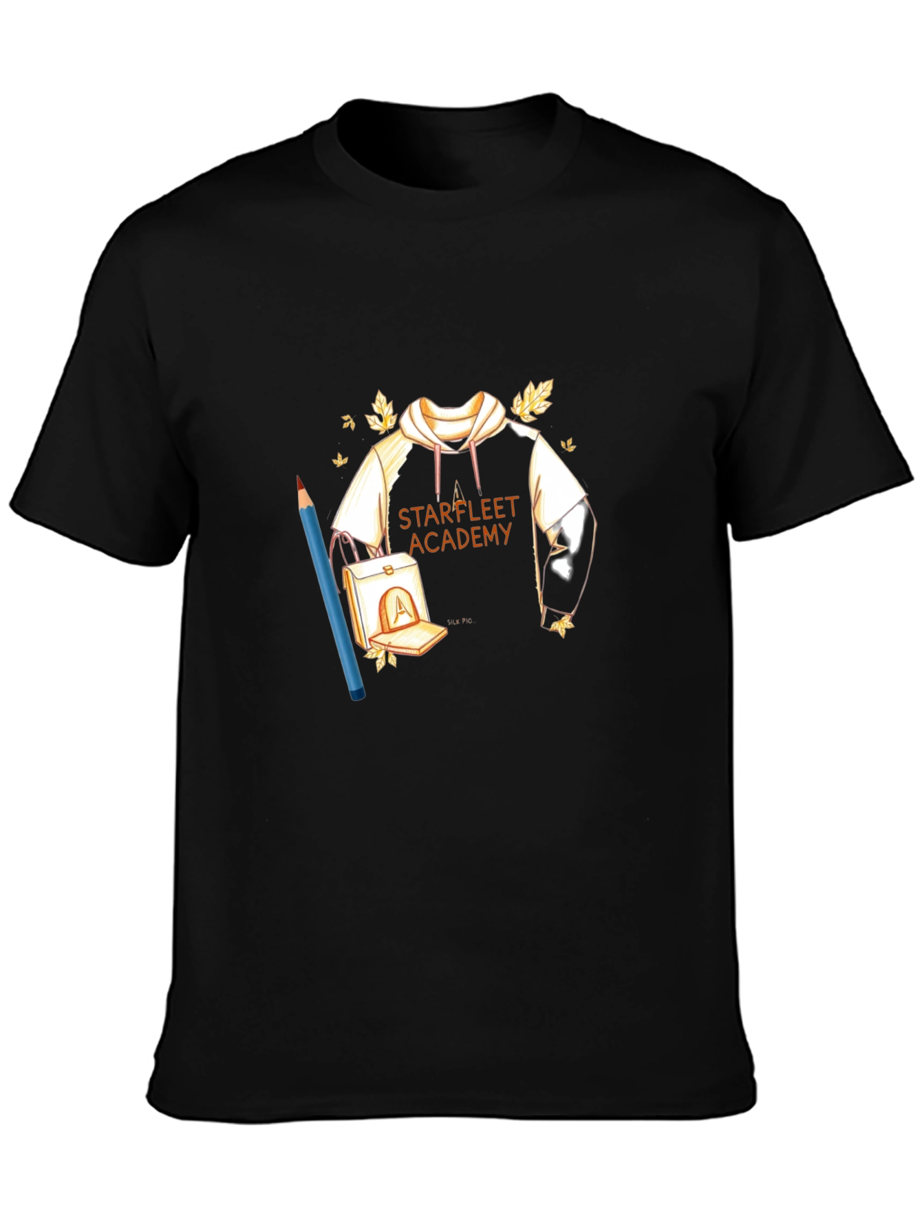Starfleet Academy Black T-Shirt