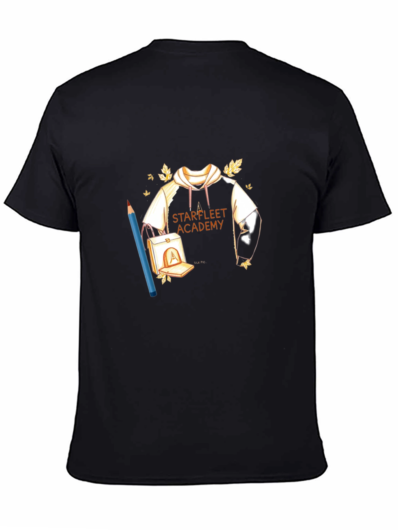 Starfleet Academy Black T-Shirt