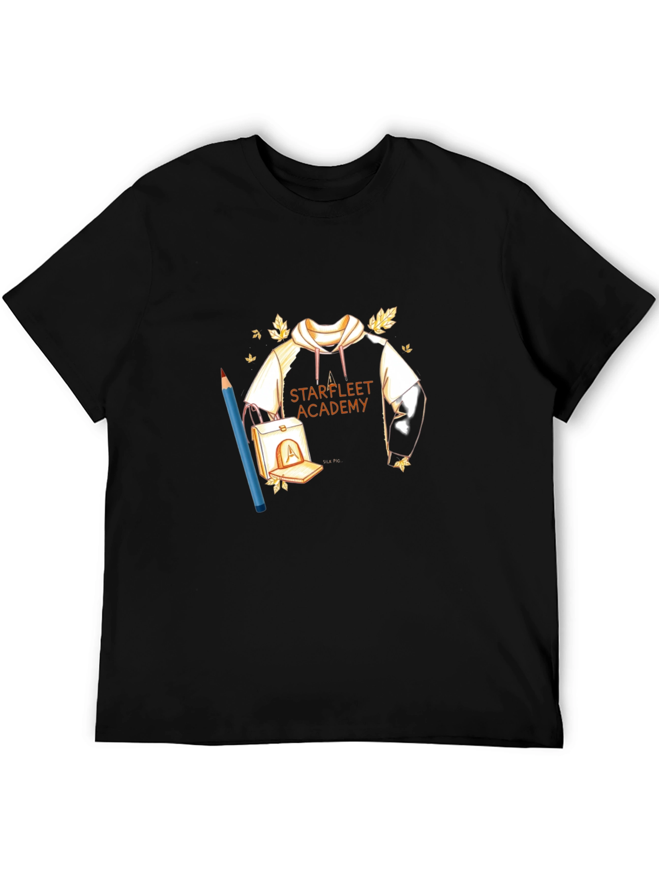 Starfleet Academy Black T-Shirt