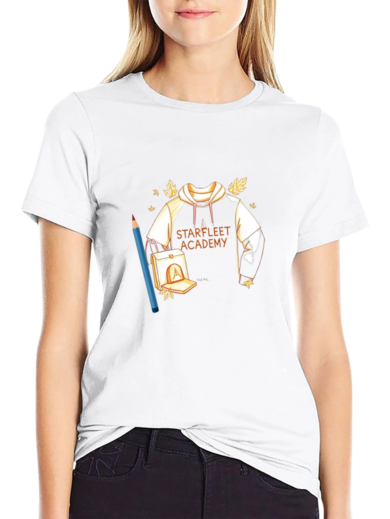 Starfleet Academy Black T-Shirt