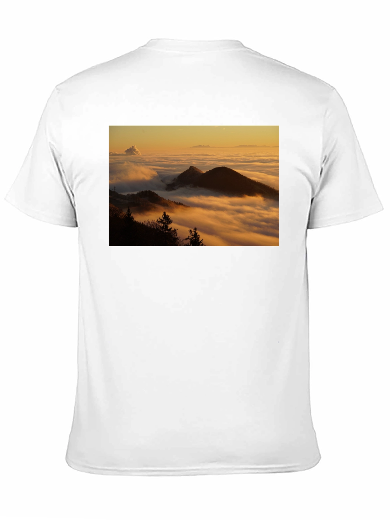 Mountain View Graphic Tee - Black