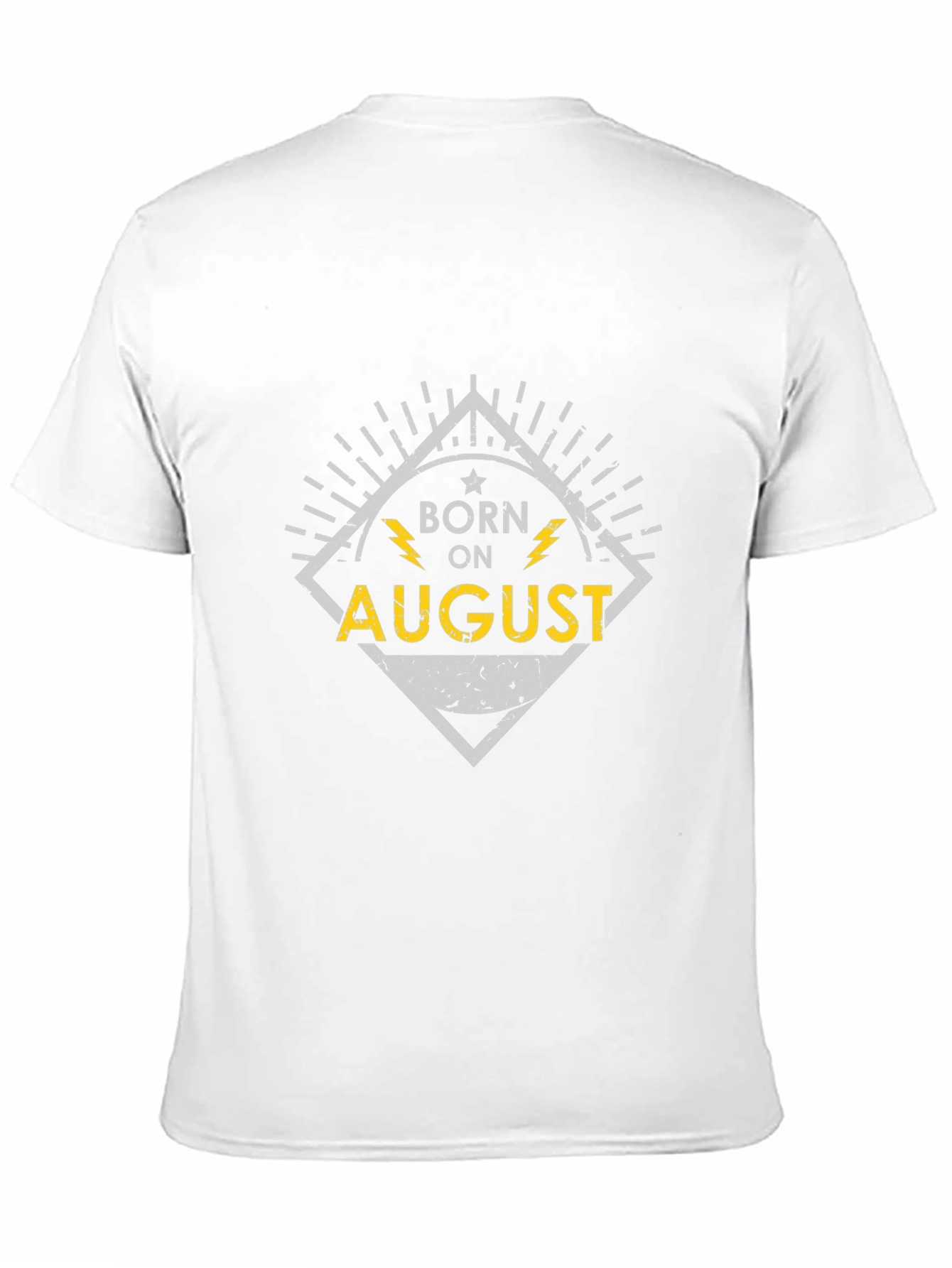 Born in August Graphic T-Shirt
