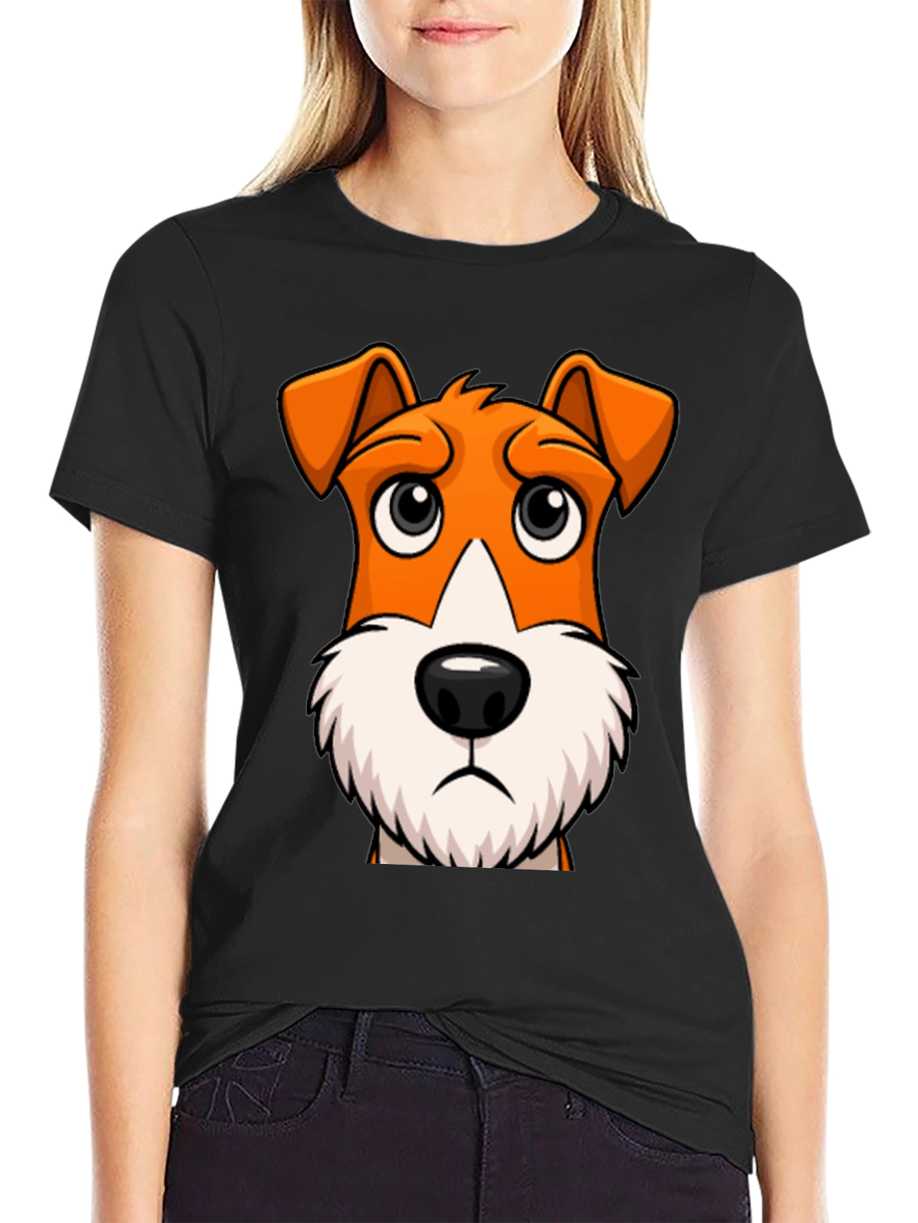 Dog Graphic T-Shirt - Cute Cartoon Pet Tee