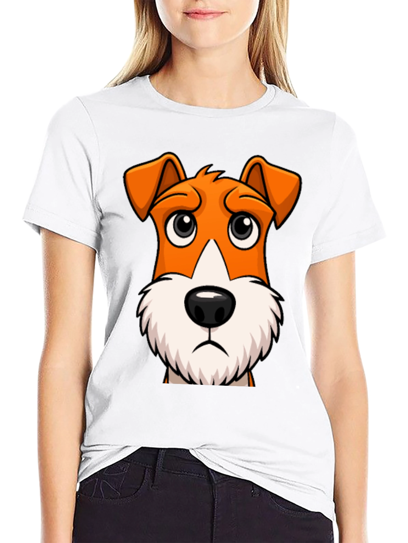 Dog Graphic T-Shirt - Cute Cartoon Pet Tee