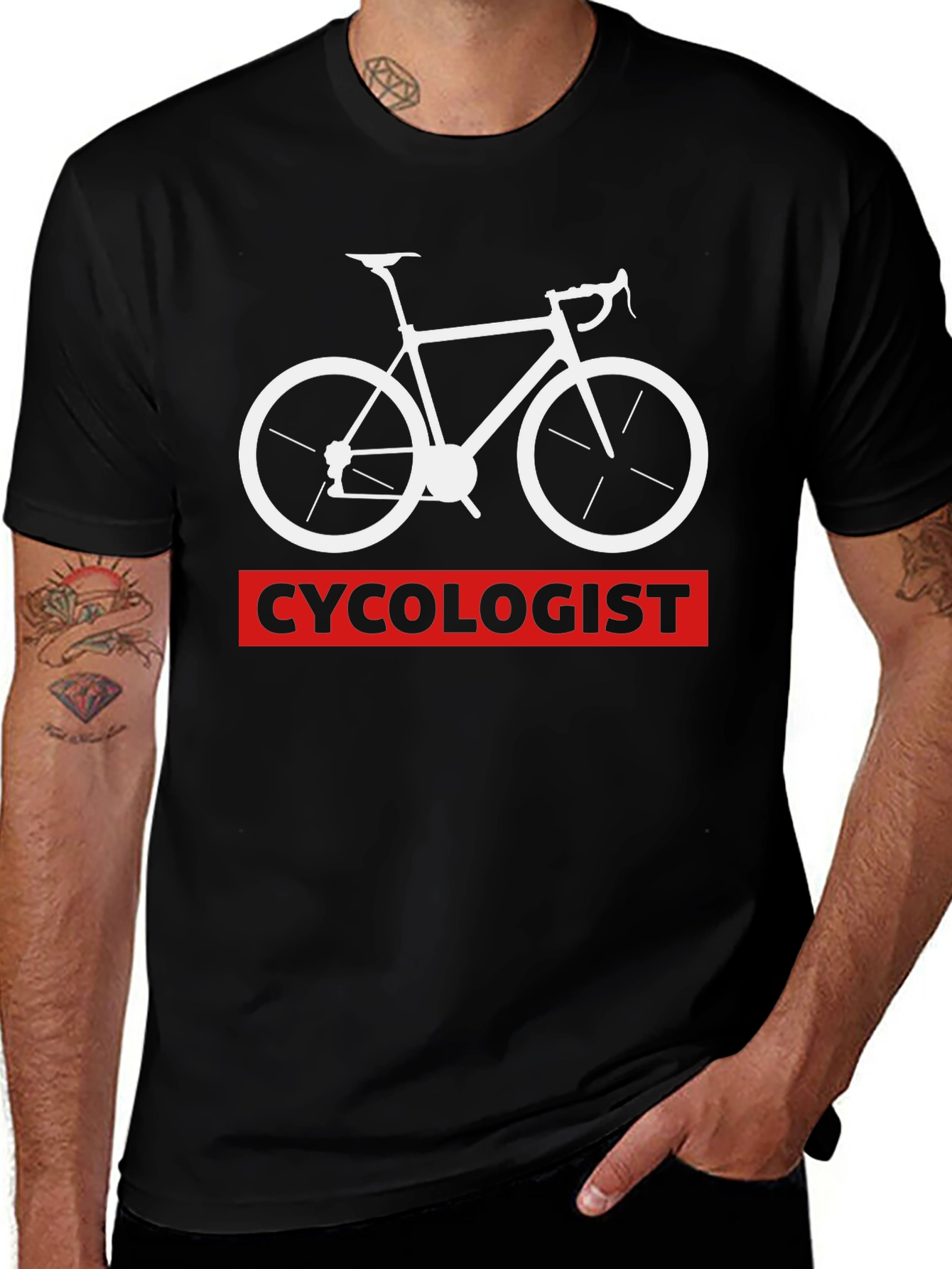 Cycologist T-Shirt: Cycling Humor Tee