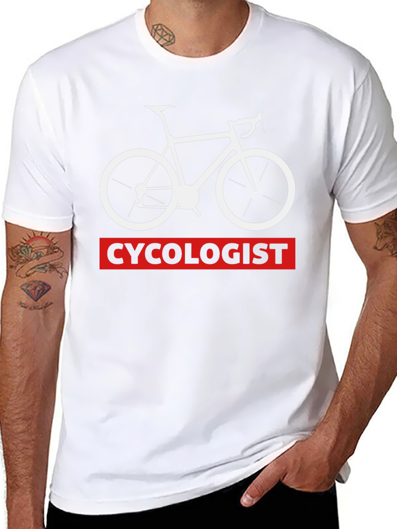 Cycologist T-Shirt: Cycling Humor Tee
