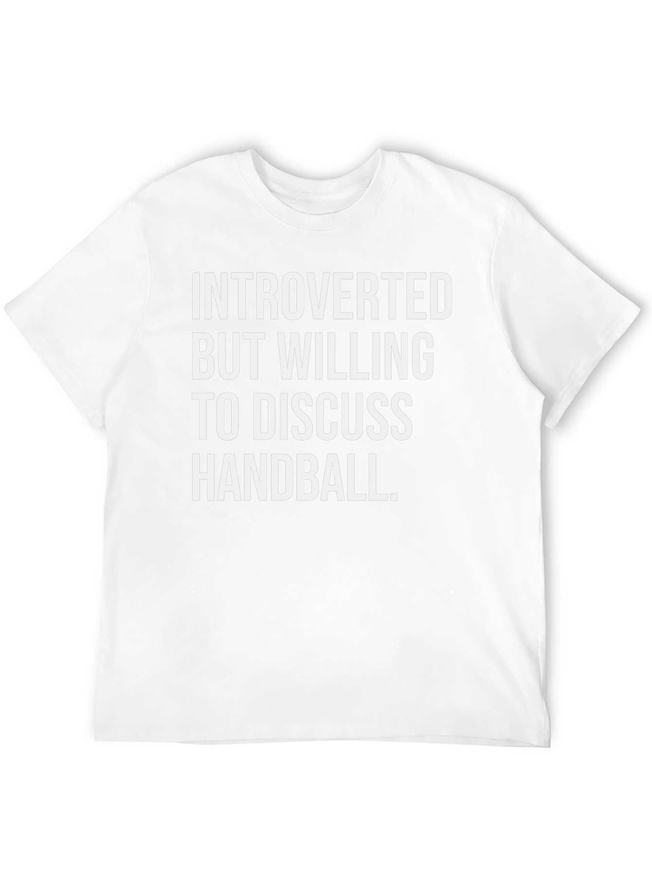 Introverted Handball T-Shirt - Black