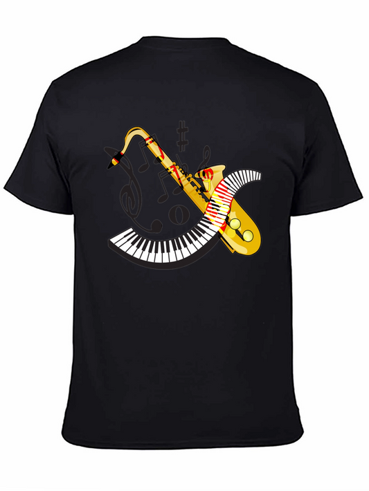 Musical Saxophone Piano T-Shirt
