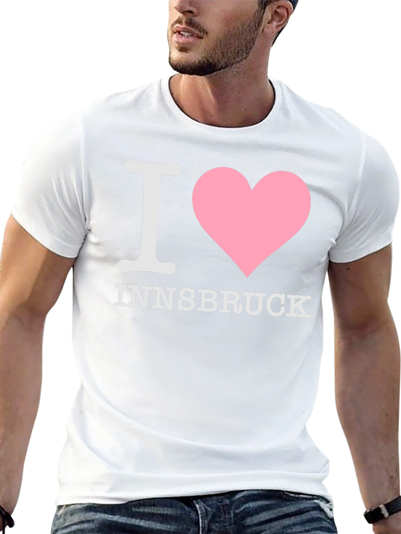 I Love Innsbruck Black T-Shirt